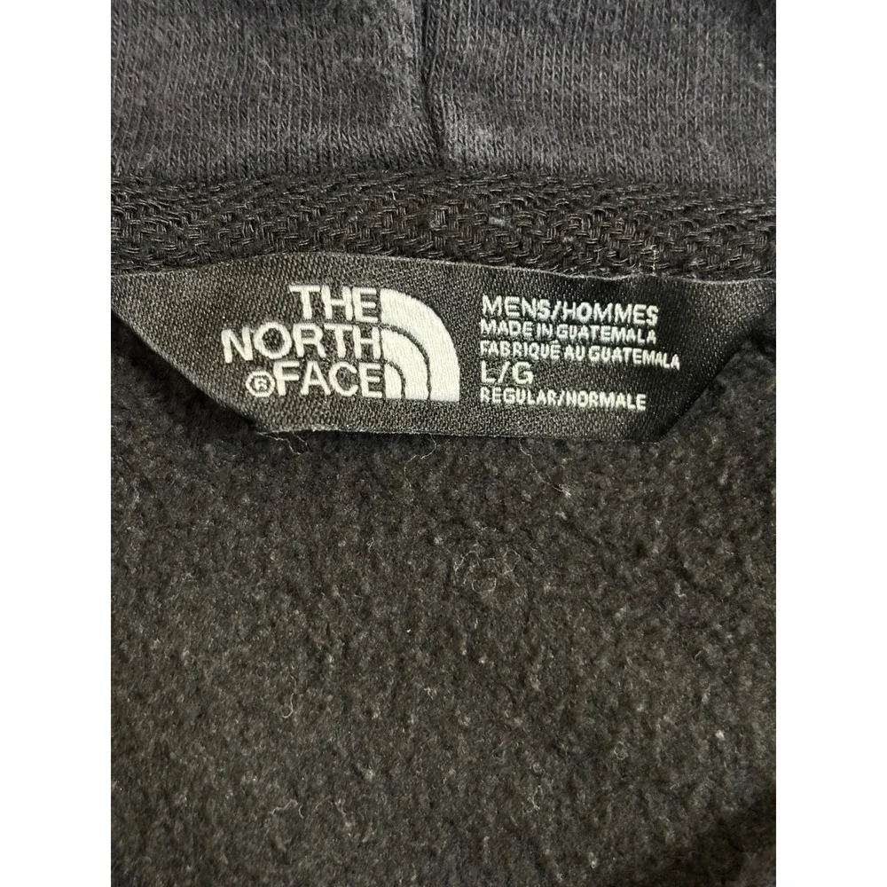 The North‎ Face Mens Black Logo Pullover Hoodie Sweatshirt Size Large NF0A3X9I